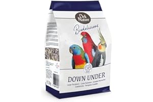 DELI NATURE DELINATURE Mixtura para Cotorras Australianas Menú 5, 2,5 kg, Pájaros