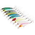 TRUSCEND Leurres Souples Pré-mâchés Formule Japonaise - Swimbait Grande Action Avec Spinner Pour Bass, Trout, Walleye