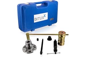 BITUXX® 3in1 Radlager Hydraulischer Abzieher Werkzeug Satz KFZ Radnaben Antriebswellen Ausdrücker Set