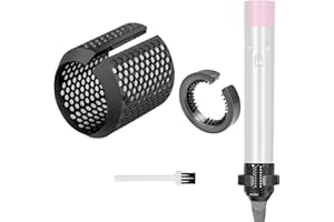 YTCHYYSK Outer Filter Cage Replacement for Dyson Airwrap Hair Styler Models HS01 HS05 Strainer Magnetic Filter Cover Part no. 969758-06 with Filter Cleaning Brush