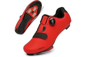 JEVRITE Women Cycling Shoes Road Bike Riding Shoes SPD Indoor Outdoor Cycling Shoes with Look Delta Cleats