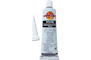LavaLock Black Food Safe BBQ Adhesive 3 oz Grill Smoker High Temp RTV Silicon