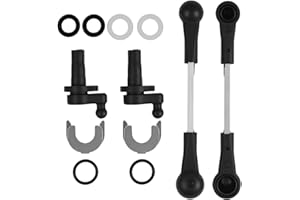 Riloer Kit de reparación de colector de admisión, kit de reparación de colector de admisión, reparación de aletas de remolino de colector de admisión