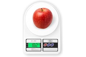 CRAE SF-400 Digital Kitchen Weighing Scale | 10Kg x 1g Precision | 1 year (6+6 months) warranty | Food Scale with LCD Display