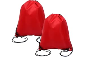 DALOMGZL 2PCS Drawstring Bags, PE Gym Bag,Sling, Swing, and Go with Swimming Bag for Men & Women, Ideal PE Waterproof Scratch Resistant Bag for School, gym, Holidays, Travel & beach bags