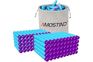 AMOSTING 100 dardos de espuma de repuesto para Nerf N-Strike Elite 2.0 Series, compatibles con todos los lanzadores Elite