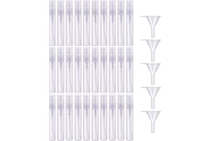 LAHVIUU Mini butelki z rozpylaczem, 30 szt., 5 ml, butelka z rozpylaczem, opryskiwaczem, butelka z rozpylaczem, przezroczysta plastikowa, drobna mgiełka, do podróży