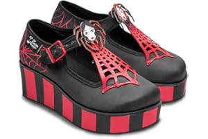 Hot Chocolate Design Chocolaticas Funky Canvas Women's Mary Jane Flat Shoes