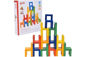Goki - 2041413 - Formes À Trier Et À Empiler - Jeu Emboîtement Chaises