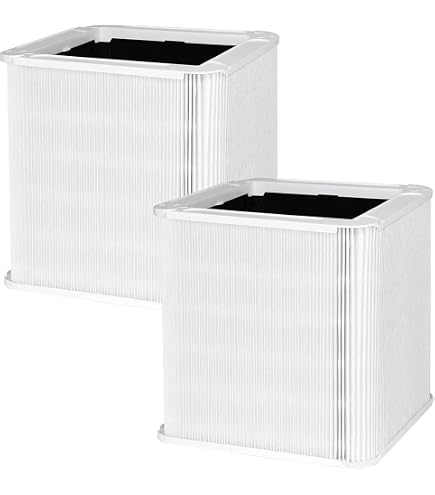 Filtre à Air Multicouche Pour Blueair Blue Pure 211+ - Préfiltre Lavable + HEPA + Charbon Actif (29.5x29.5x29.5cm) - 8