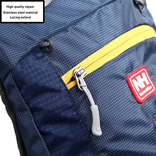 Fafada 15L Damen Herren Wasserdicht Trekking Fahrradrucksack Atmungsaktiv Backpack Schulter Rucksack für Radfahren Bergsteigen - 7