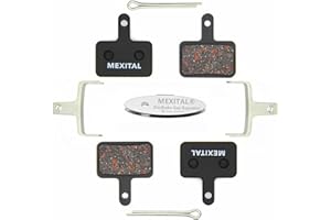 MEXITAL 2 Pares Pastillas Freno Disco para Shimano M315 M355 M365 M375 M395 M396 M415 M416 M445 M446 M447 M465 M475 M485 M486 M495 M505 M510 M515 M525 M535 M575 Tektro Orion Auriga Pro Comp