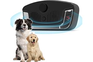 COODAY Ultrasuoni per Cani,Automatico Anti-Abbaio per Cani con 3 Modalità,Dispositivo Antiabbaio Ultrasuoni Ricaricabili,Sicuro Deterrente Anti Abbaio per Cani Taglia Piccola Media Grande Interni Esterni