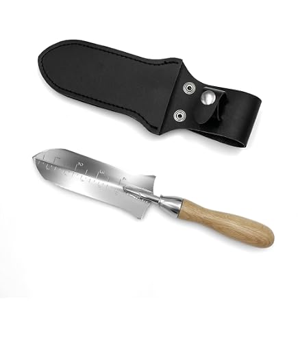 Hori Hori Nisaku Miyamatou – Outil De Jardin Multifonction En Acier Inox Japonais Avec Fourreau