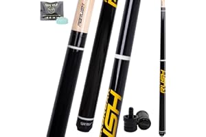 CUEELF Heavy Hitter Jump Break Poolqueue, 597 g, 595 g, 652 g, 3-teilig, extra harte Bakelit-Spitze für explosive Pausen und mühelose Sprünge