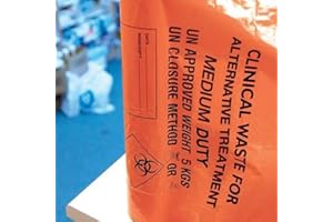 HANFARE Clinical Waste Bags - Medium Duty 30 Litre/5 kg