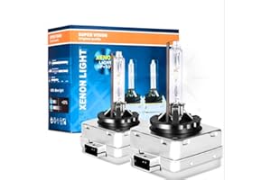 GENERIC D1s Xenon Bulb D1s Hid Headlight Bulb D1 s Headlight Bulbs 35w 6000k White Low Beam Replacement Bulb Super Bright P68 Waterproof Pack of 2 D 1s