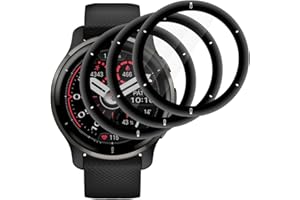 Beukei Screen Protector for Garmin Venu 2 Plus, 3 Pack Tempered Glass Screen Protectors, Anti-Shatter, Scratch Resistant, NO-Bubble, 9H Hardness,Plastic Glass Film