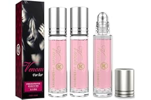 TINCAI 3pcs Pheromone Perfume for Women to Attract Men,Venom Pheromone Perfume,Roll-On Infused Essential Oil Perfume Cologne,10ml Concentrate Body Perfume Oil