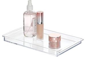 iDesign 38480 Clarity Vanity Tray - Clear
