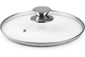 IBILI - 971632 - Glaslock med knopp i rostfritt stål, 32 cm
