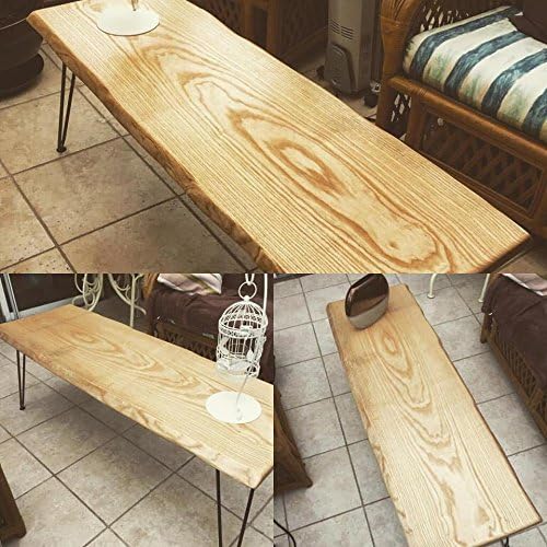Upcycled / Retro Design / Hand Finished / Wooden / Ash / Ash Wood / Wooden Coffee Table / Hair Pin / Hairpin Legs / Retro Meets Vintage / One Off Piece / Table / Stylish Design / Coffee Table / Home Furnishing / Side Table /