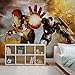 Produktbild Iron Man Marvel Avengers - Forwall - Fototapete - Tapete - Fotomural - Mural Wandbild - (464WM) - XXXL - 416cm x 254cm - VLIES (EasyInstall) - 4 Pieces