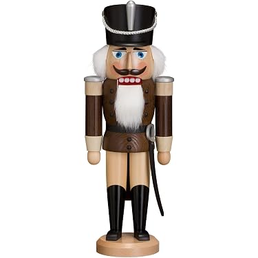 12.5CM Weihnachten Nussknacker Figuren,Holz Nusskna Produktbild-Vorschau 5