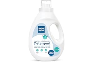 Mee Mee Baby Liquid Detergent 1.5 L | Ph balanced, Free from Harsh Chemicals, Safe for mother's hands & baby's skin | Anti-Ba