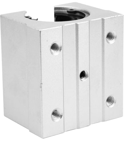 2 Pièces Colliers De Serrage SK25 Aluminium Pour Arbre Linéaire 25mm - Neufs Uxcell