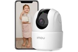 Imou 2K WiFi Security Camera Indoor Pet Dog Baby Camera with AI Human/Motion/Sound Detection, 360° Wireless IP Home Security Camera, Smart Tracking, Siren, Night Vision, 2-Way Audio, Works with Alexa