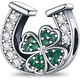 TINSLO Charms Beads Pendant for Women 925 Sterling Silver Compatible with Pandora Bracelets and Necklaces Compatible European