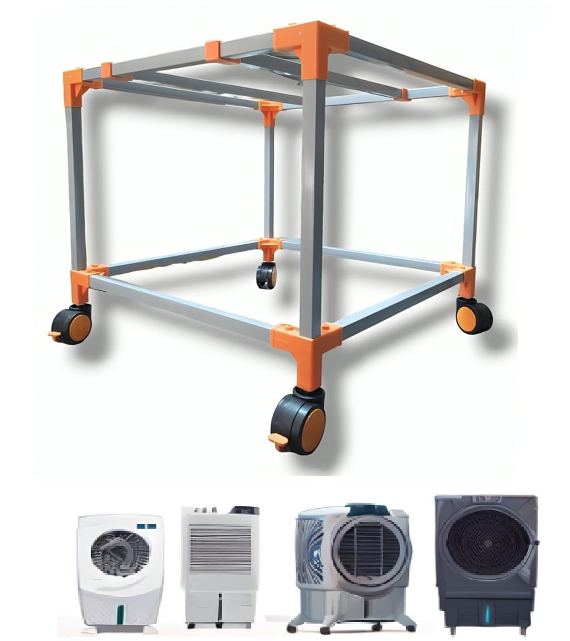 PUREAGLE Air Cooler Trolley Stand Review: 360 Degree Wheels, Anti Rust Coating, 100L Capacity