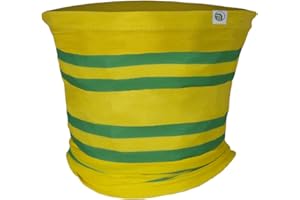 FAN ORIGINALS fanoriginals Snood Neck Scarf Yellow Green Norwich Colours