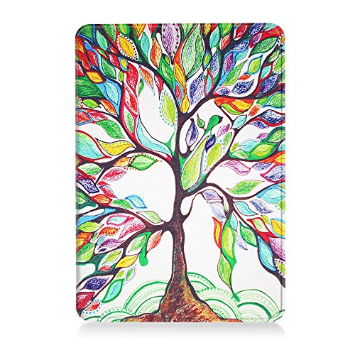 Kindle Voyage Hülle Case – Fintie Ultra Slim Lightweight Schutzhülle Tasche Cover mit Auto Schlaf / Wach Funktion Standfunktion nur geeignet für Kindle Voyage, Liebesbaum - 4
