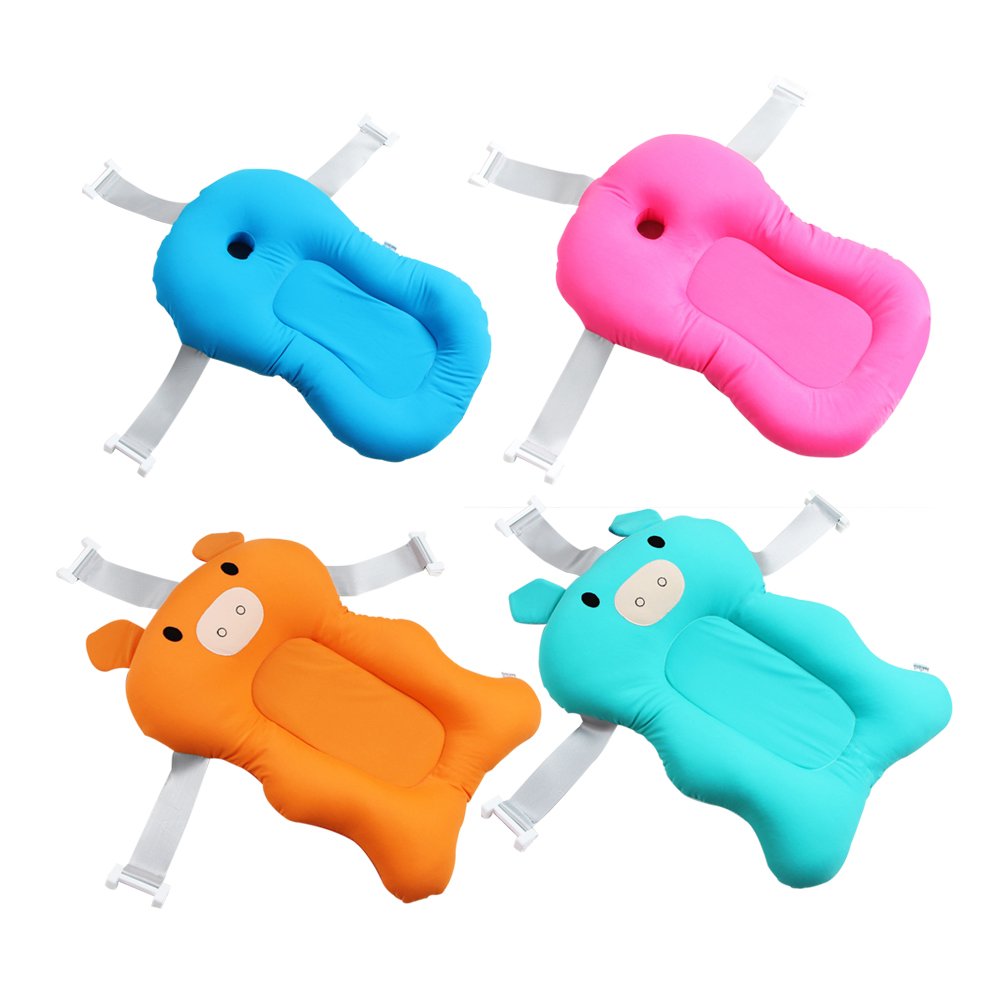 baby bath pillow cushion soft tub support pad for newborn antislip