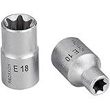 PROXXON 23388 Aussen Torx Einsatz Nuss E18 Antrieb 12,5mm (1/2")