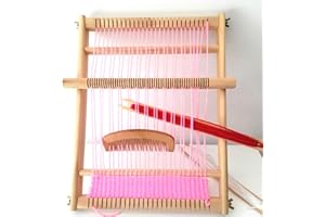 Kitchnexus Kit de Telar Para Tejer de Madera - Perfecto Para Principiantes y Niños