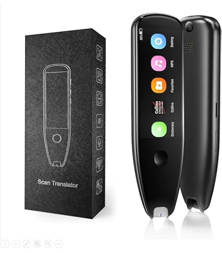 AUSEK AI Smart Translation Pen | 3.5 Inch Screen | 112 Languages
