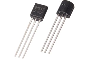 TEKLIFE 10X BC547B BC547 NPN TRANSISTOR 500MW 100MA (0,1A) 50VCBO 45VCEO 6VEBO TO-92
