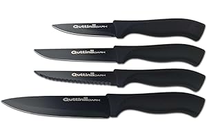 Quttin Dark Set 4 Cuchillos Cocina
