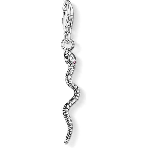 Anhänger Thomas Sabo THOMAS SABO Tukan Charm Anhänger - 925er Sterlingsilber, Bunt, 29x18 Mm Thomas Sabo Armband
