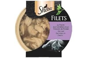Sheba Les Domes DE 1 x 60 g - Red de Pollo, de revetes y de Peces del océano