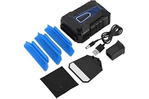 SHANRYA NITRIP Dispositivo di raffreddamento per laptop,mini ventola di raffreddamento per laptop USB con estrazione dell'aria da 5 V