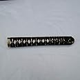 BOHIHYU sword Handle Tsuka 10.2in Alloy/copper/iron Fittings and Imitation or real Samegawa