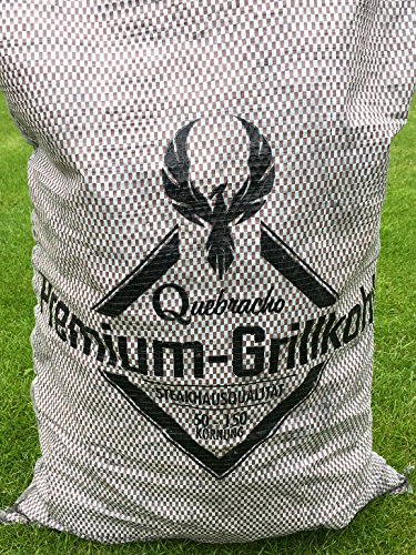 25kg BBQKontor Quebracho blanco Premium Grillkohle Holzkohle in Steakhausqualität + 20 Stück Anzünder - 3