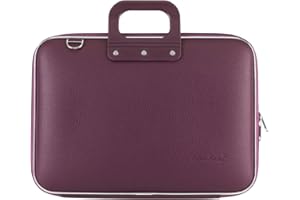 Bombata Classic - Mallette pour ordinateur portable - Sac à bandoulière - Viola prugna 13"-14"