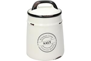 Tognana Urban Chic, Barattolo Sale 850 cc, stoneware, bianco