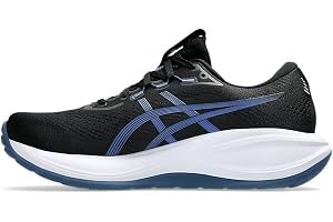 ASICS herr Gel-cumulus 28 Black/Neon BlueSneaker