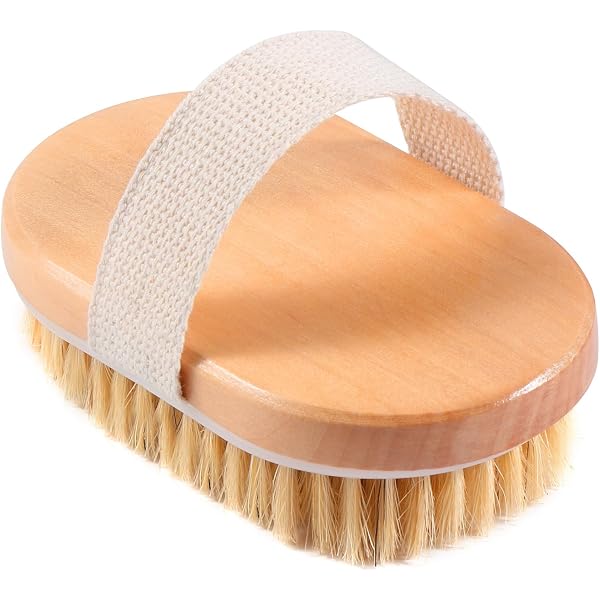 Yerba Prima Tampico Skin Brush – 2 Trockenbürsten Für Hautpeeling & Massage